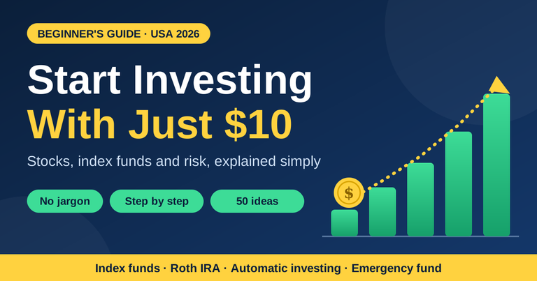 How to Invest for Beginners in the USA: Stocks, Index Funds and Risk, Explained Simply